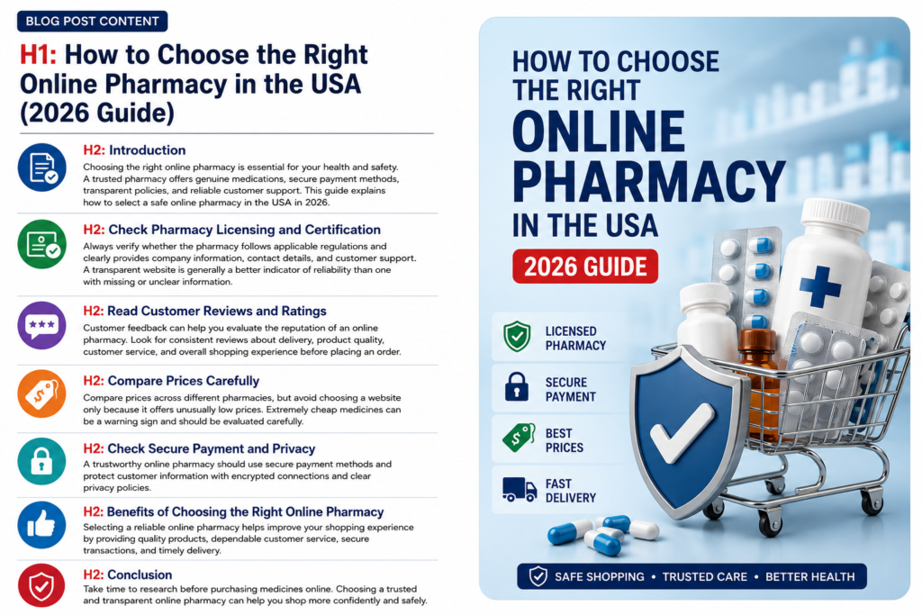 How to Choose the Right Online Pharmacy in the USA (2026 Guide)