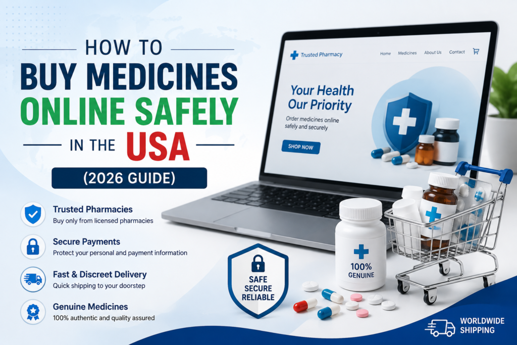 How to Buy Medicines Online Safely in the USA (2026 Guide)